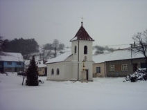 Kaple sv. Kateřiny Alexandrijské v zimě